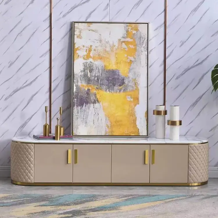 TV Cabinet Marbled